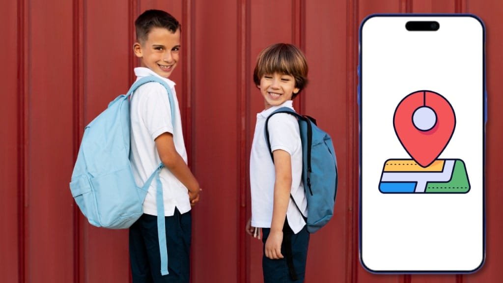 School going child safety app