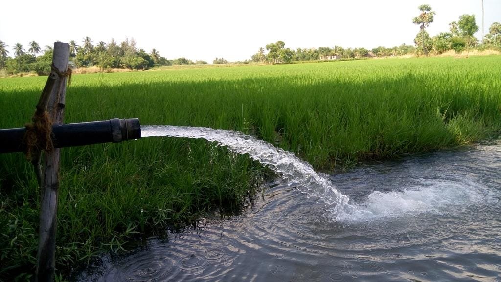 Subsidy for pipes connecting pump sets