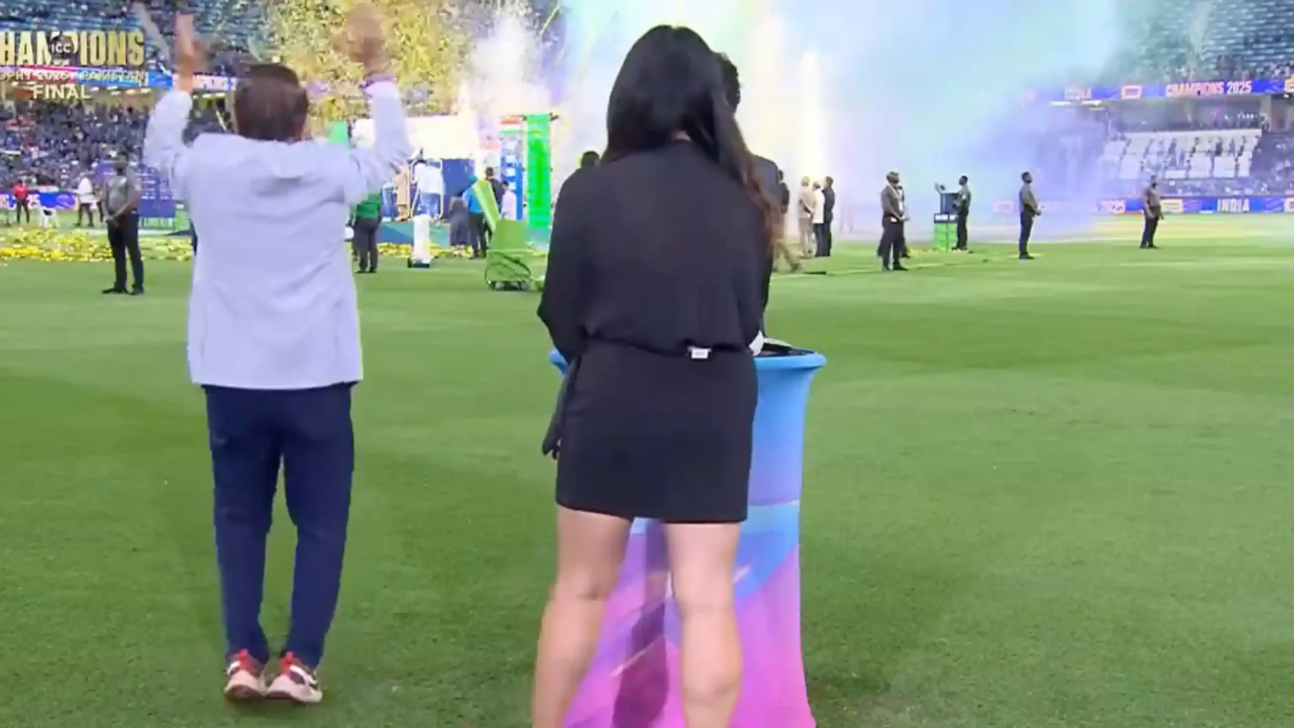 Gavaskar turned into a child