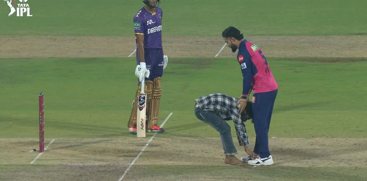 The incident that happened in the Kolkata Rajasthan match