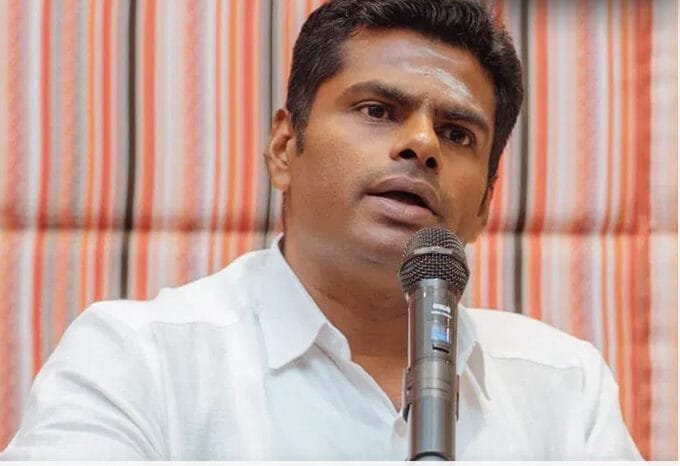 Annamalai's obsession with school building