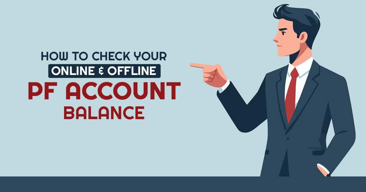 Do you want to know how much is in your PF account?