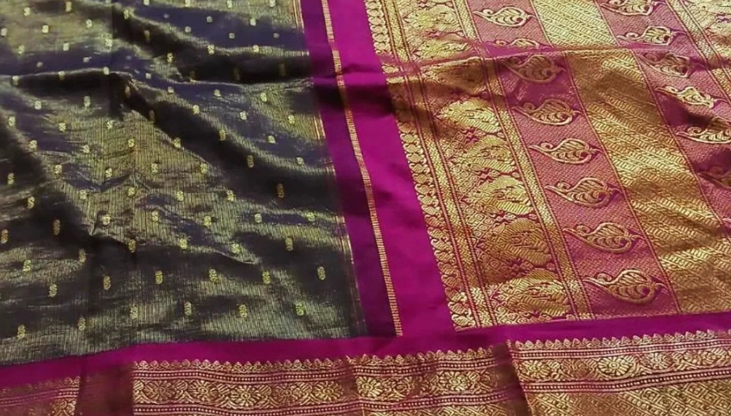 Kanchipuram silk reflects the traditional arts of Tamils