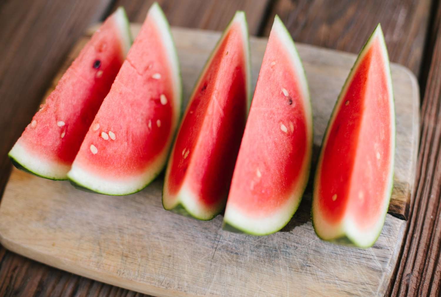 Watermelon is a cooling treat in summer.