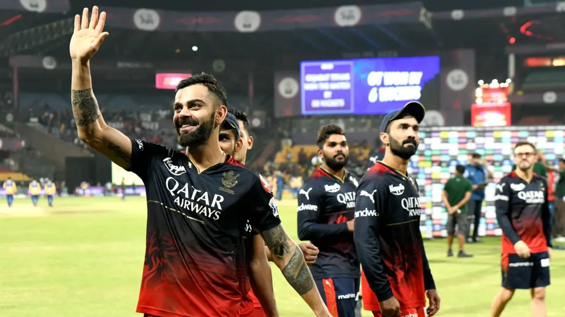 Cup for RCB!! We have a day off!!