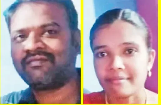 Wife killed by husband leaving car