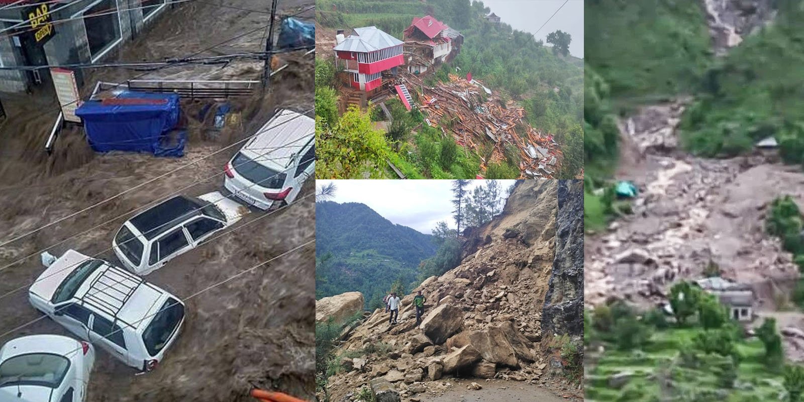 Red alert continues due to landslides!