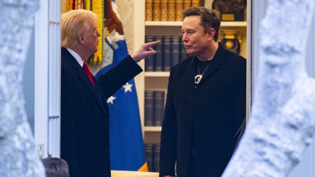 President Trump and Musk clash!!