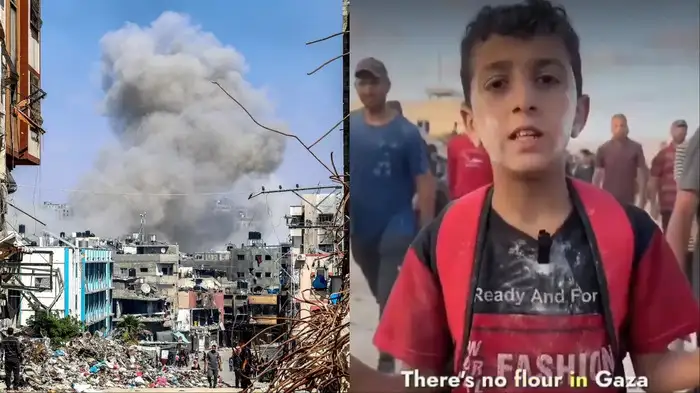 Food shortage in Gaza!! Eating the soil!!