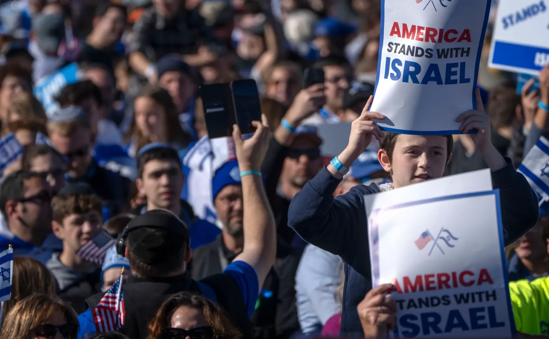 The atrocities at the Israel rally!!