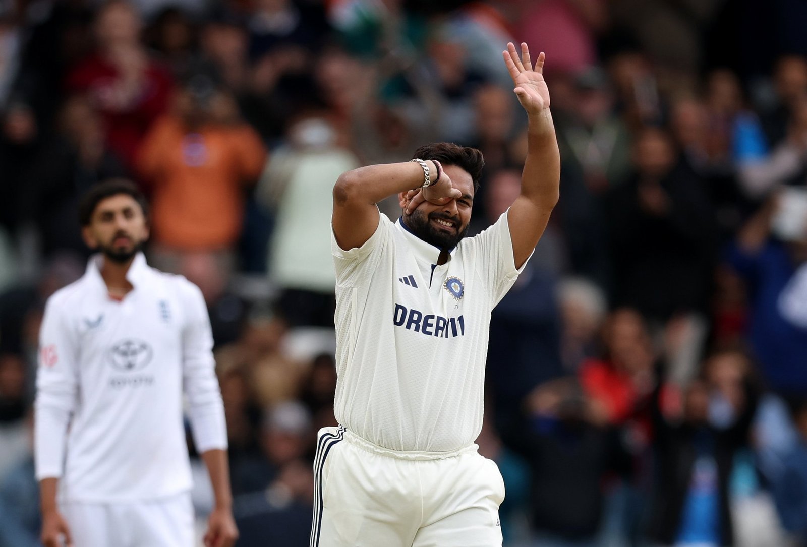 Rishabh Pant's 2nd century