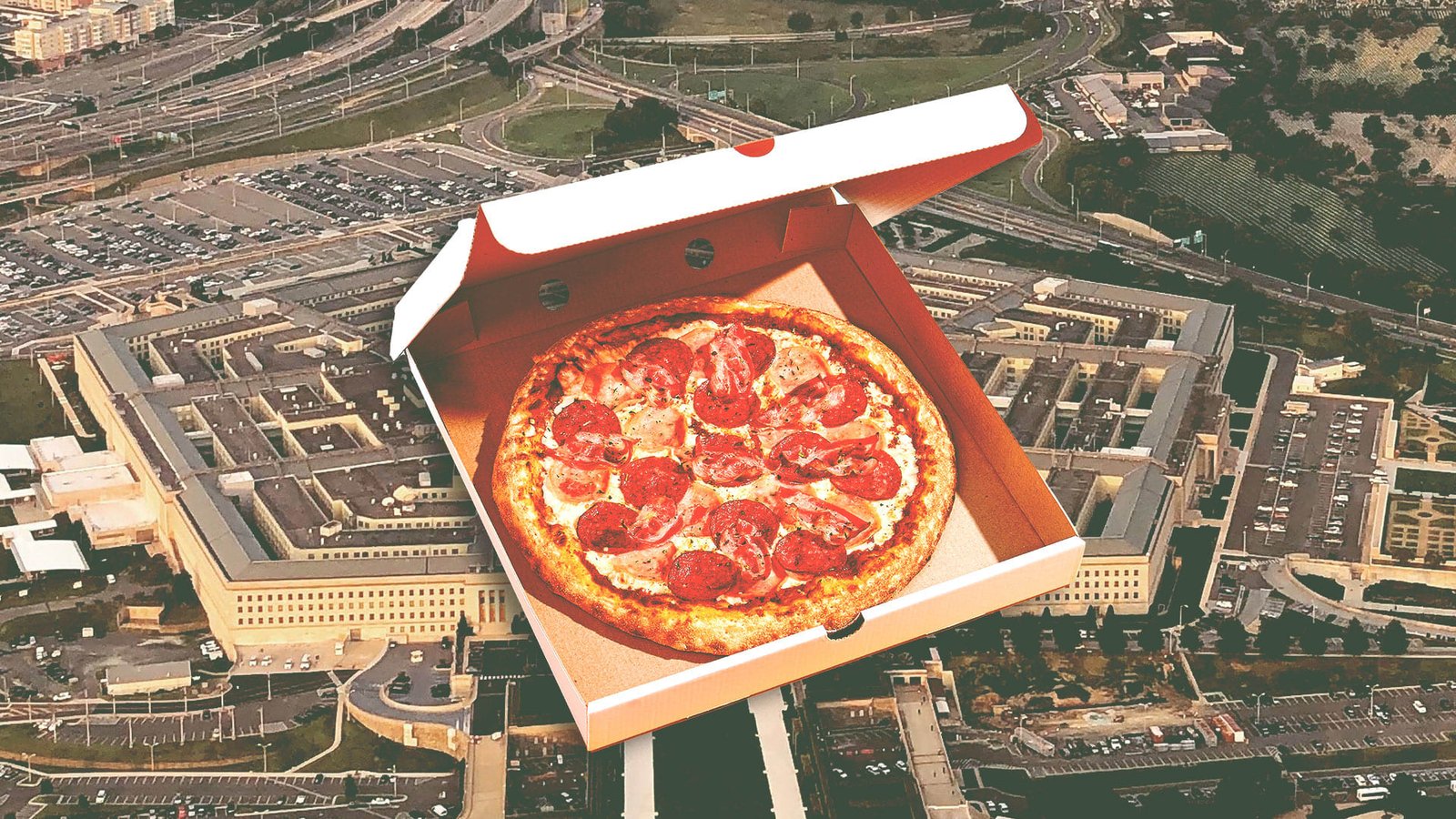 Pizza orders surge at the Pentagon!!