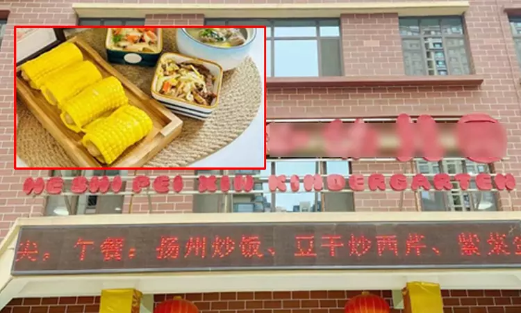 Is there paint in school children's food?