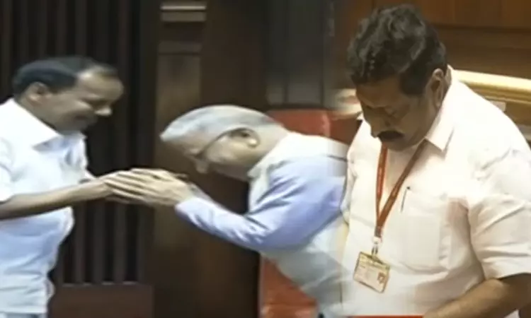 AIADMK MPs take oath