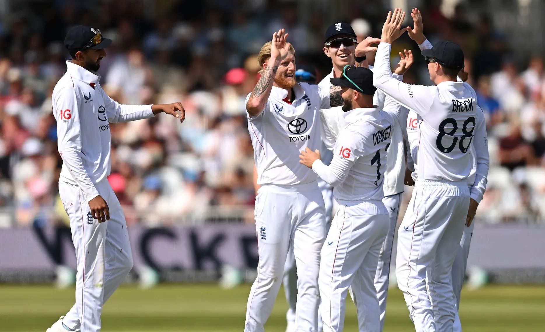 England create history against India