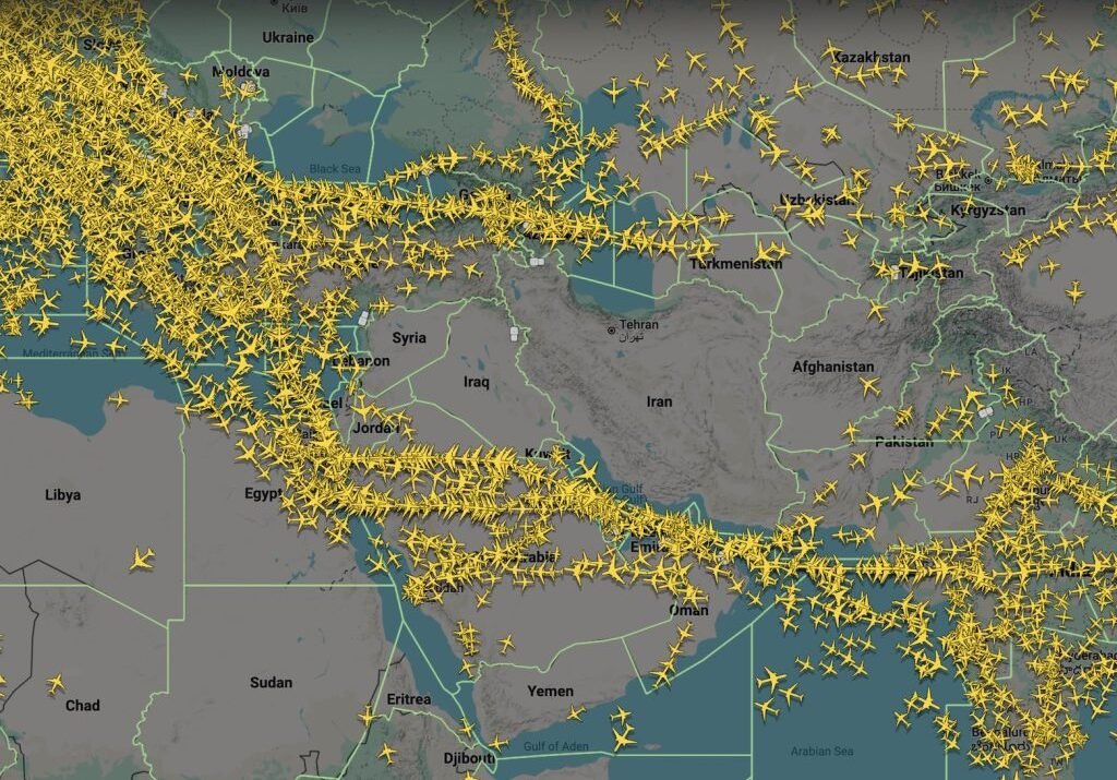 Iran closes airspace