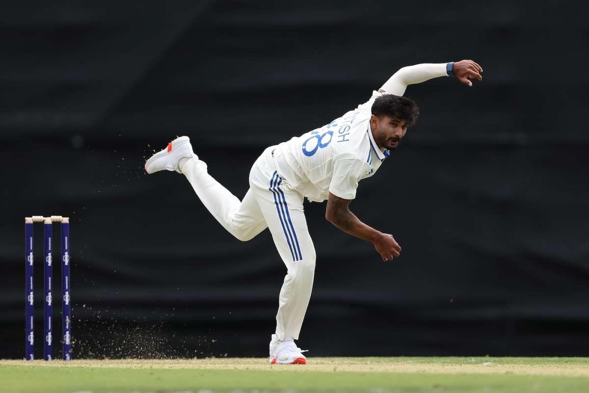 Nitish Reddy's brilliant bowling