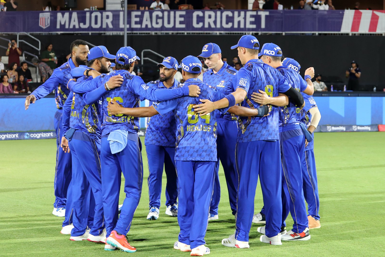 MI New York team wins the cup