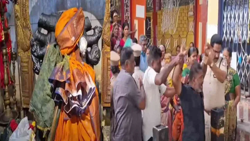 Temple idol vandalized in Virudhunagar