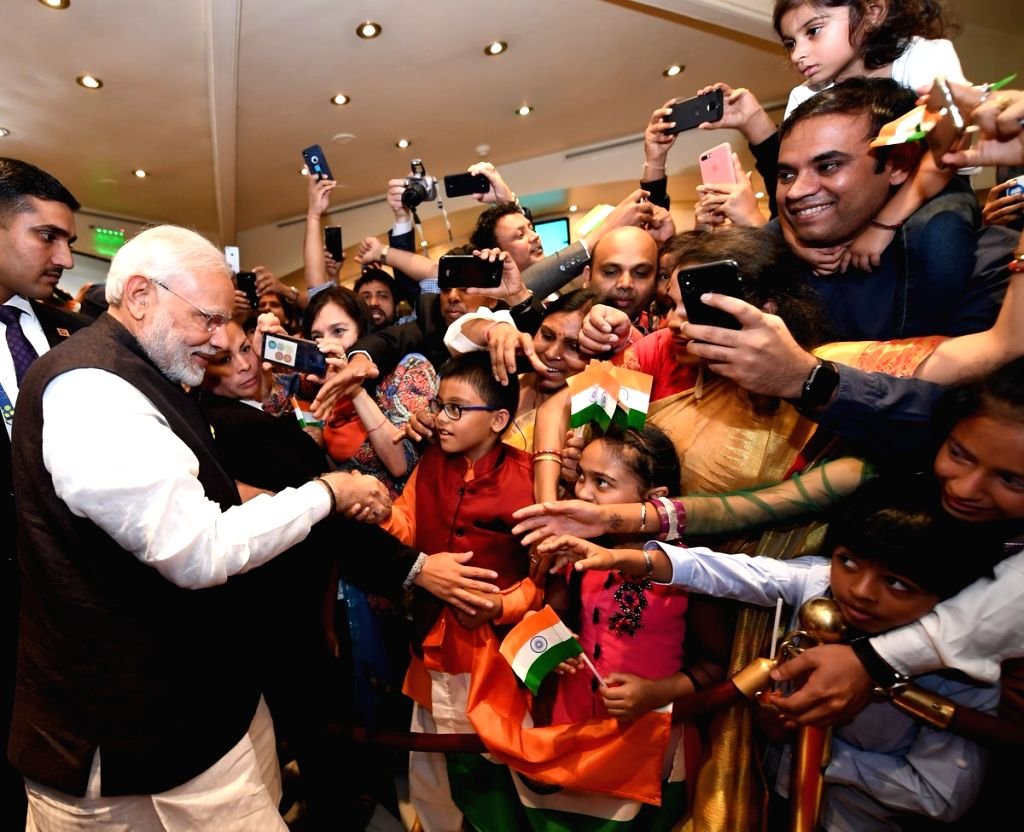 Special reception in traditional manner