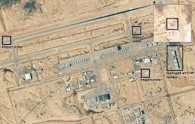 Iran's missiles hit the air force base