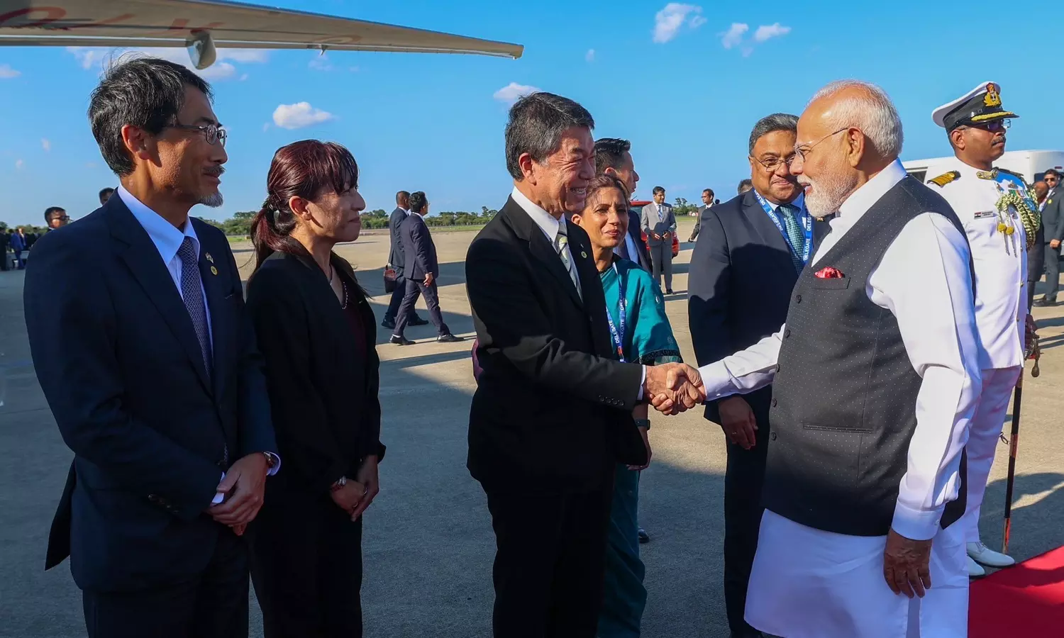 Prime Minister leaves for China