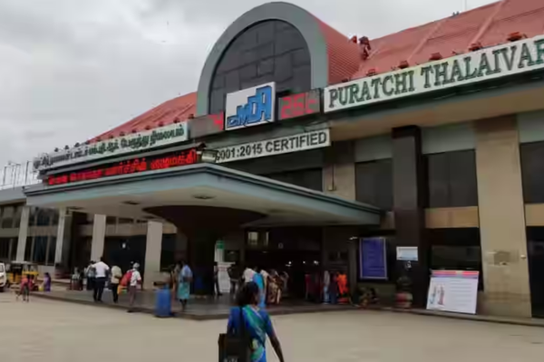 Government bus stolen in Koyambedu