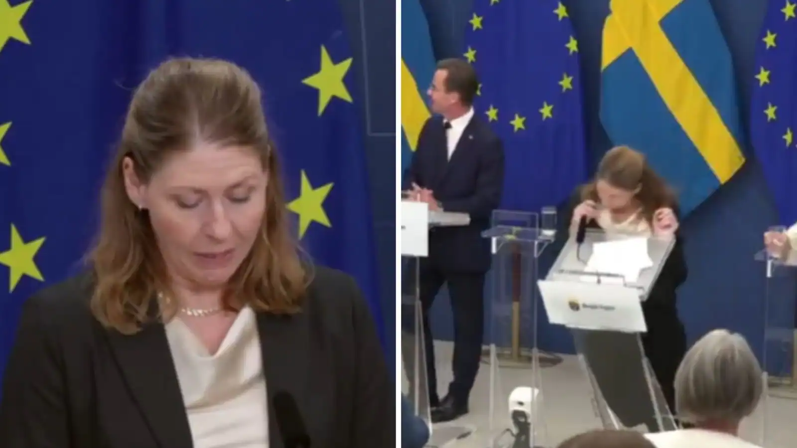 Health Minister suddenly faints!!