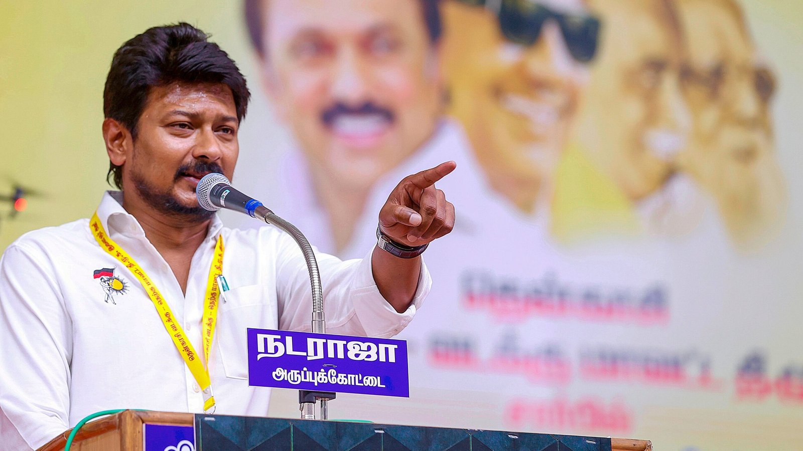 DMK meeting led by Udhayanidhi Stalin