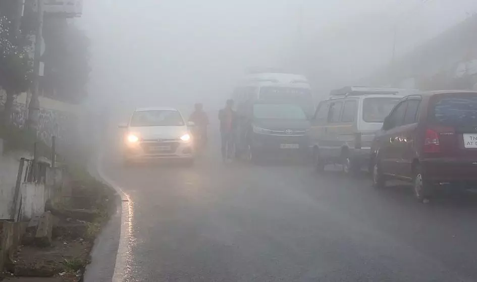 Weather changes continue in Kodaikanal