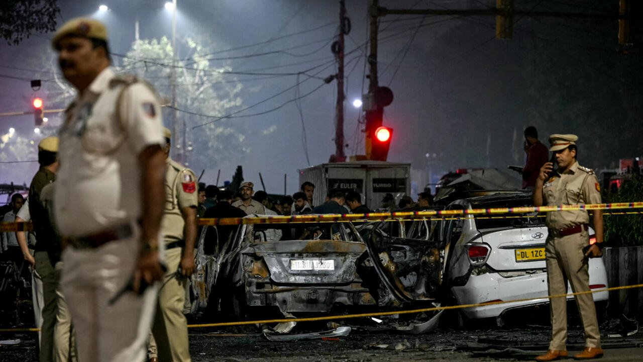 Car explosion near Red Fort