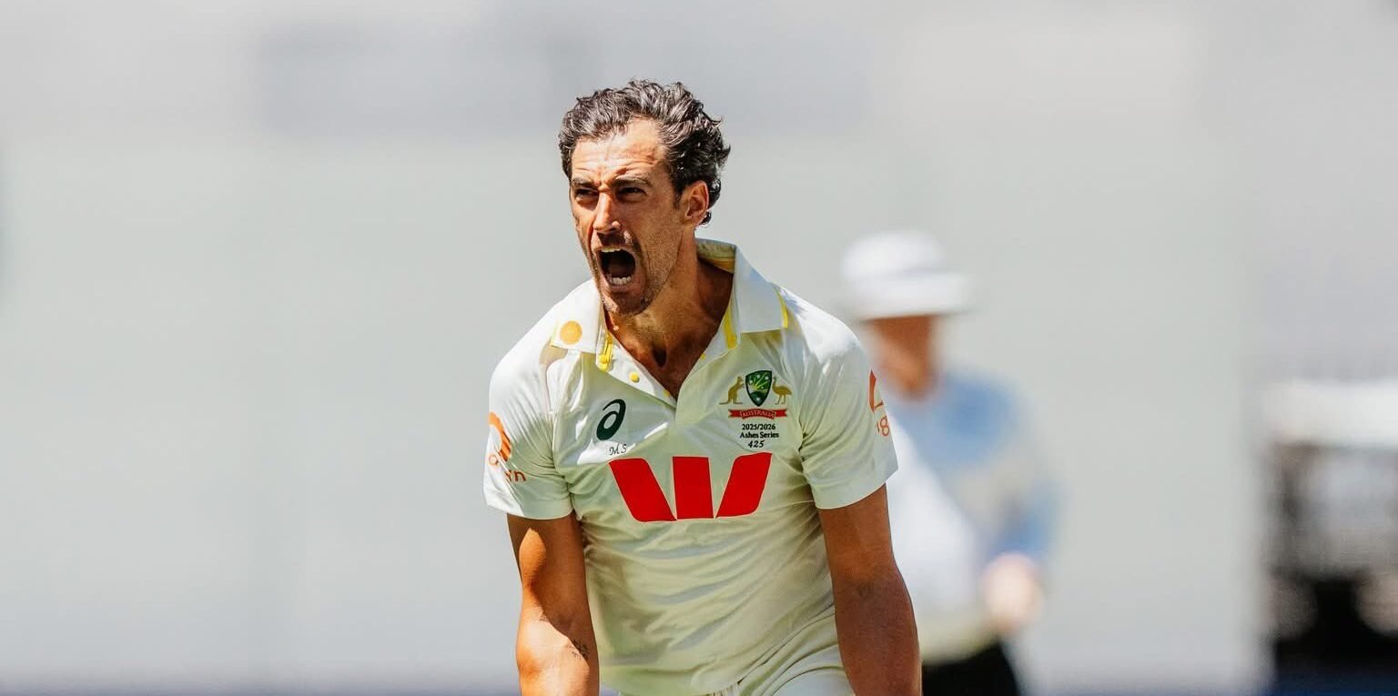 Crawley ducks out in the first over.