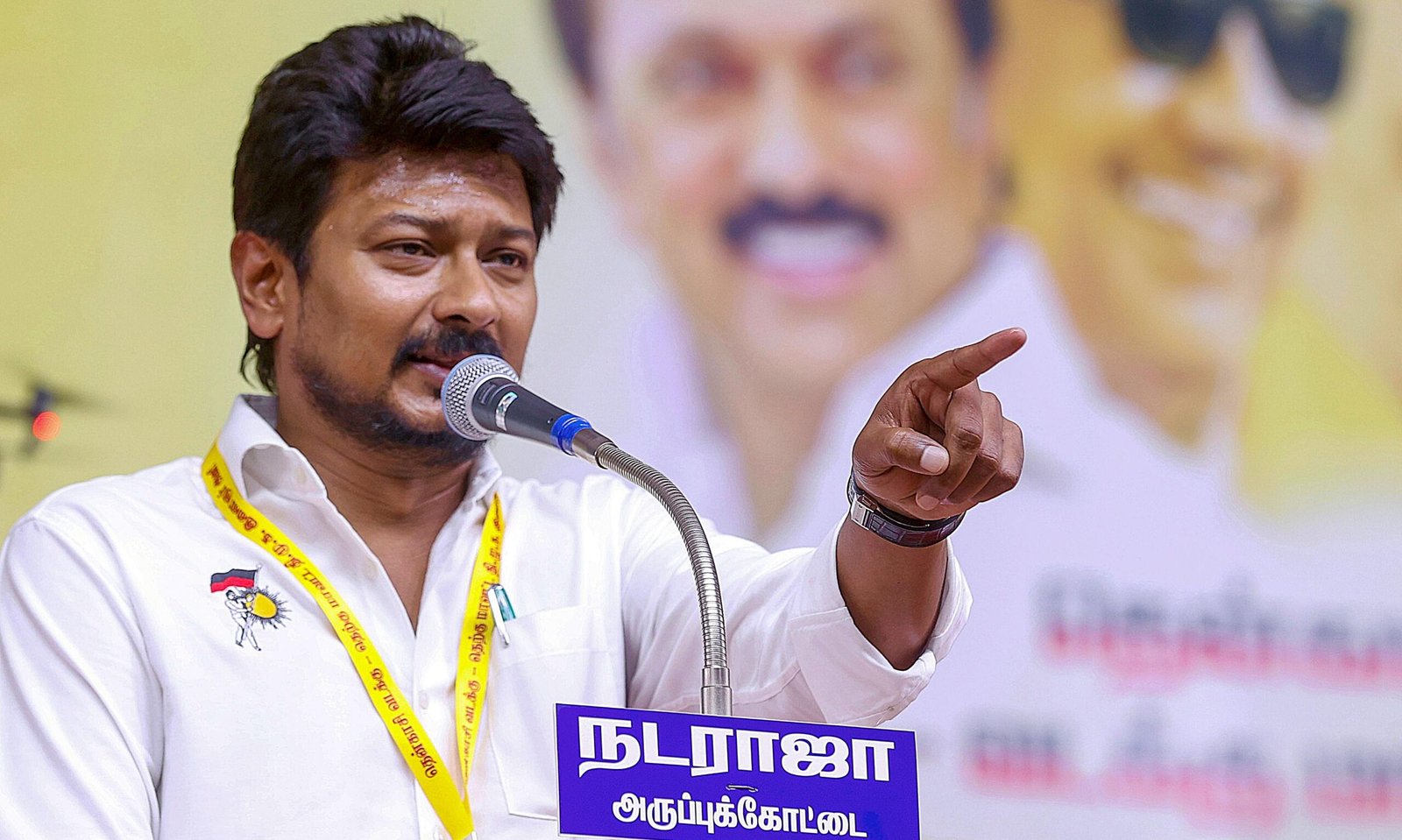 Udhayanidhi, who attacked indirectly