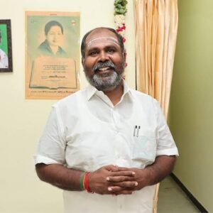 RB Udhayakumar prediction ADMK vote share 62 percent 2026