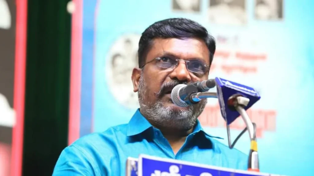 Thirumavalavan's obsession with the alliance