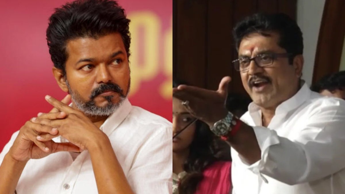 Sarathkumar roasts Tvk leader Vijay