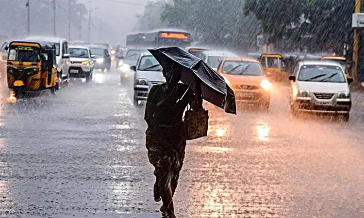 தமிழகத்தில் மீண்டும் மழை பெய்ய வாய்ப்புள்ளதாக சென்னை வானிலை ஆய்வு மையம் தெரிவித்துள்ளது. சென்னை, செங்கல்பட்டு உள்ளிட்ட 7 மாவட்டங்களுக்கு கனமழை எச்சரிக்கை விடுக்கப்பட்டுள்ளது.