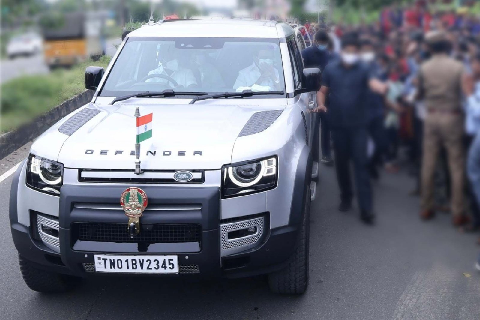 cm-stalin-car-tyre-burst-thirumangalam-madurai-dindigul-visit-update