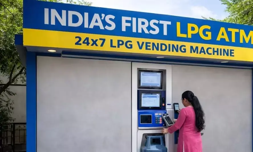 india-first-lpg-atm-launched-gurugram-bpcl-digital-cylinder-vending-machine-2026