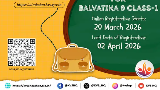 kendriya-vidyalaya-admission-2026-27-class-1-balvatika-online-registration-starts-today