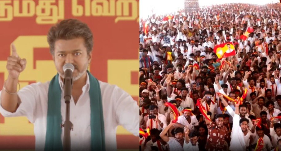 Vijay TVK Thanjavur farmers loan waiver education promise 2026