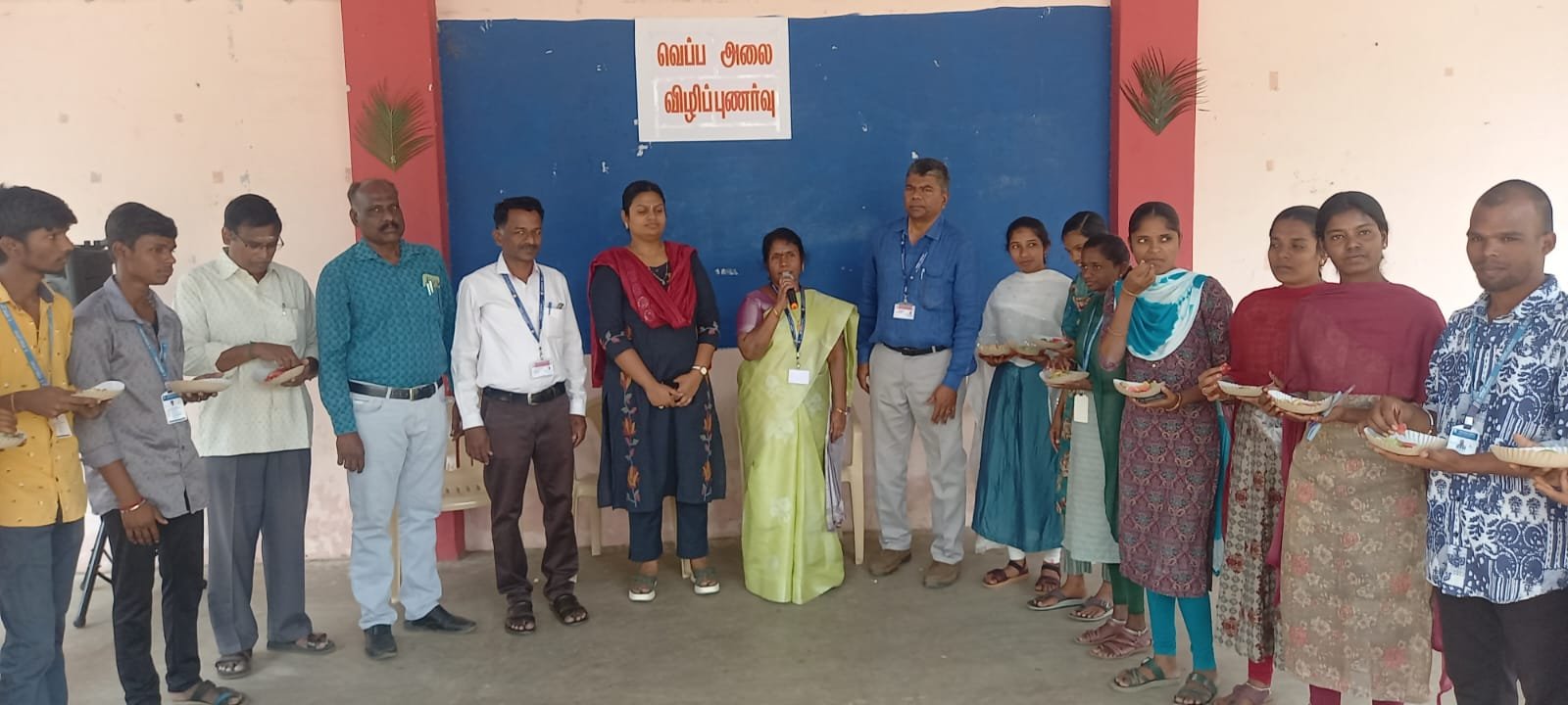 Heat wave precaution awareness program at Namakkal Arignar Anna Government Arts College!!