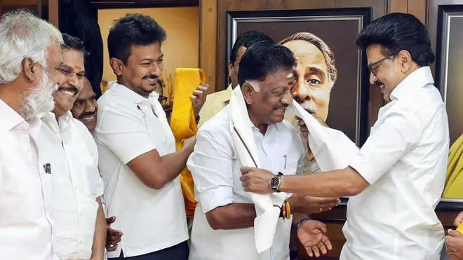 OPS joins DMK 2026 O Panneerselvam speech about MK Stalin and AIADMK